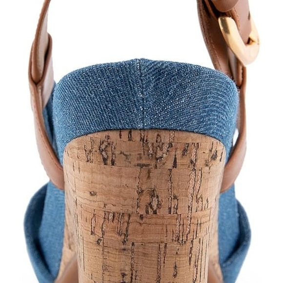 Aerosoles, Miki Denim Slingback Sandal - Picture 6 of 7